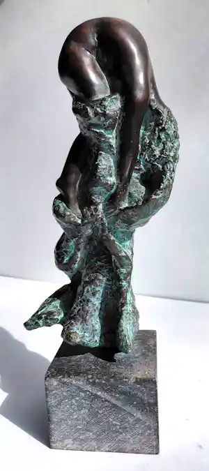 Pepe Gregoire - Middelpunt vliedende kracht, bronzen beeld kaufen? Bieten Sie von 495!