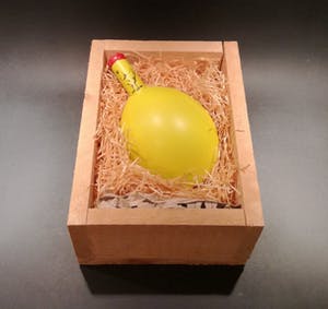 Dick Lion - Advocaatfles in origineel kistje kopen? Bied vanaf 1!