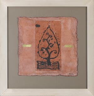 Richart Maire - Gemengde techniek op geschept papier, Arbre - Ingelijst kopen? Bied vanaf 50!