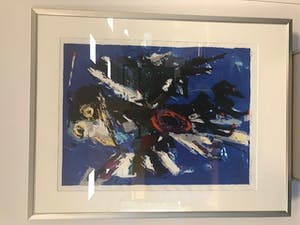 Charlotte Molenkamp - Vogel in blauw kopen? Bied vanaf 100!