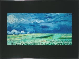 Paul Huf - Foto, Korenveld onder Onweerslucht van Vincent van Gogh - Ingelijst kopen? Bied vanaf 25!