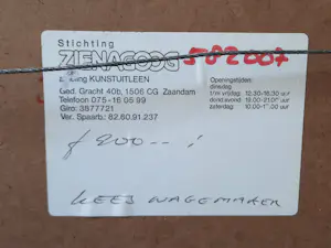 Kees Wagemaker - acryl - Abstract [unicum] - ingelijst - 25018 kopen? Bied vanaf 175!