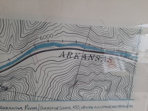Christo - Over the river - Grote Litho in plexibox - handgesigneerd kopen? Bied vanaf 650!