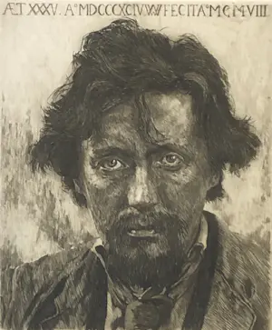 Willem Witsen - Portret van Willem Kloos kaufen? Bieten Sie von 60!