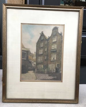 Niet of onleesbaar gesigneerd - C3549 - Begijnhofje kopen? Bied vanaf 10!