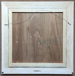 Piet Dirkx - Galante, acrylverf op paneel (mooi ingelijst) kopen? Bied vanaf 275!