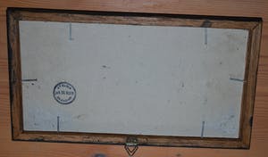 Jan de Boer - Boerderijen in de avond (Zaanstreek) - olieverf kopen? Bied vanaf 45!