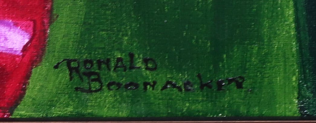 Ronald Boonacker - Acryl op doek, Bali 2 - Ingelijst kopen? Bied vanaf 200!