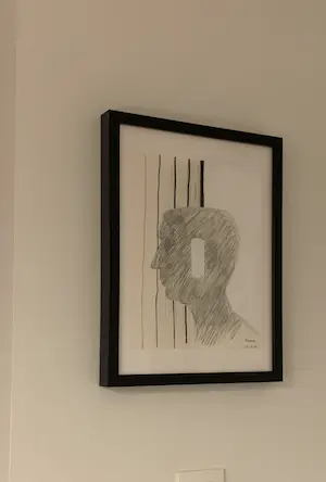 Roger Raveel - Zelfportret en een profiel kopen? Bied vanaf 299!