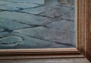 Arij Albert Willem Verhorst - Interieur Grote- of Sint Bavokerk Haarlem kopen? Bied vanaf 130!