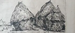 Johan Dijkstra - Korenmijten kopen? Bied vanaf 300!