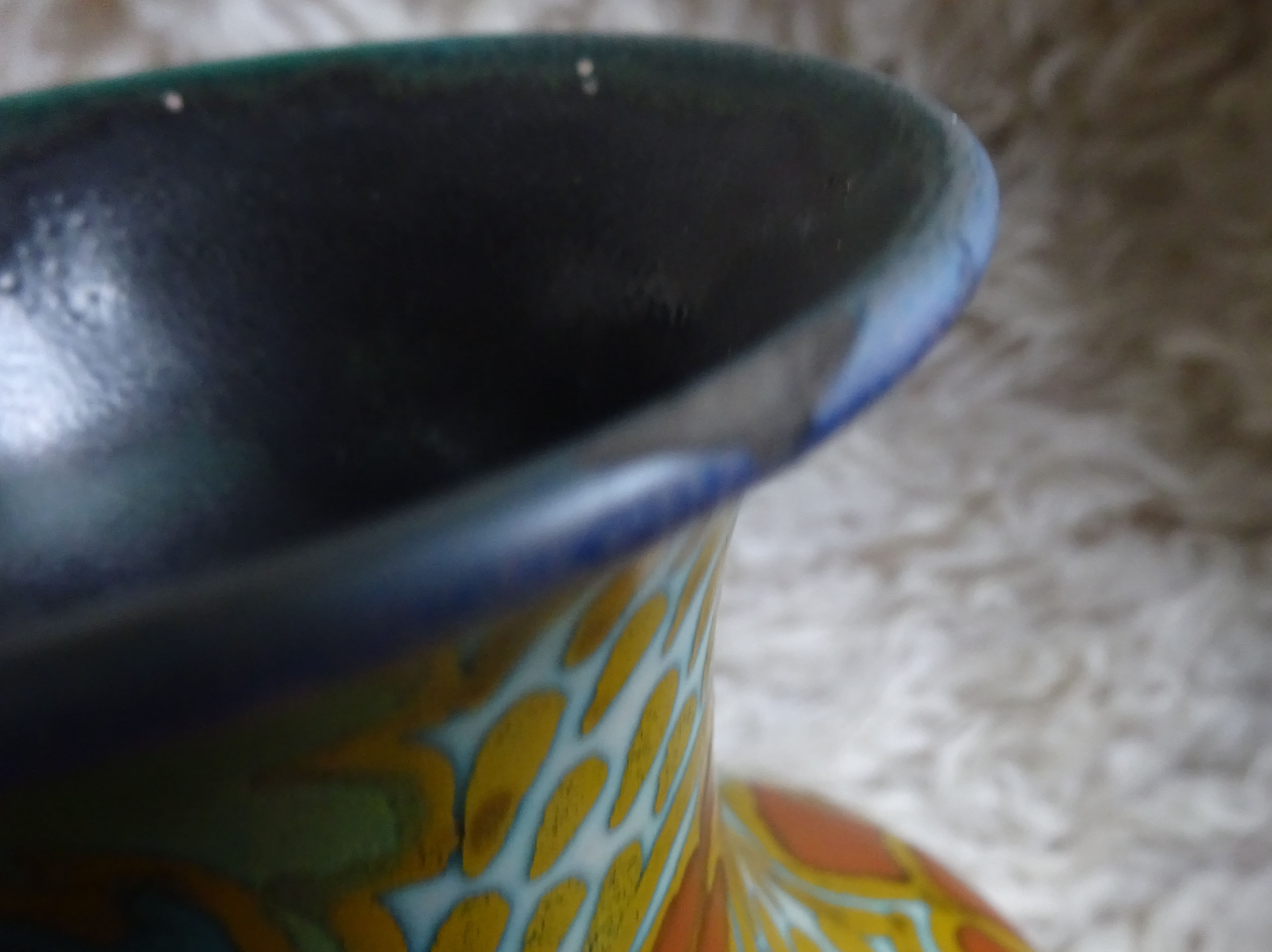 Plateelbakkerij Zuid-Holland - Plazuid- Zuid Holland Gouda Spiegelend plateel kaststel+kom kopen? Bied vanaf 75!