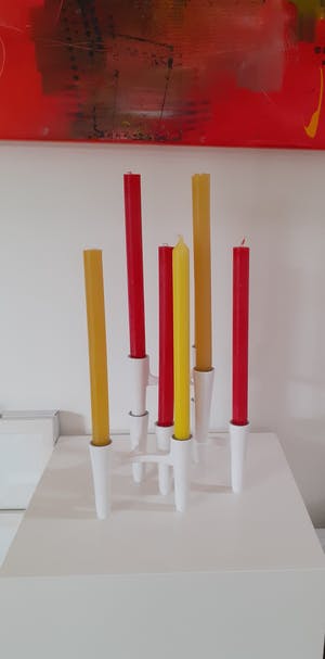 Koziol - Koziol, 'hommage' modulaire kandelaar (3 elementen) kopen? Bied vanaf 45!