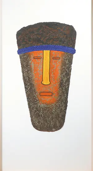 Alain Berck Vitz - Zeefdruk, Meditation Man - Ingelijst kopen? Bied vanaf 50!