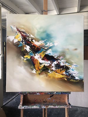 Gena - Abstract “ Lost in time “ kopen? Bied vanaf 250!