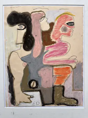 Ed Dukkers - Drie figuren kopen? Bied vanaf 90!