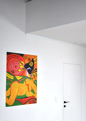 Corneille - L' enchantement du soleil serpent - litho - 100x78 cm - 1997 kopen? Bied vanaf 765!