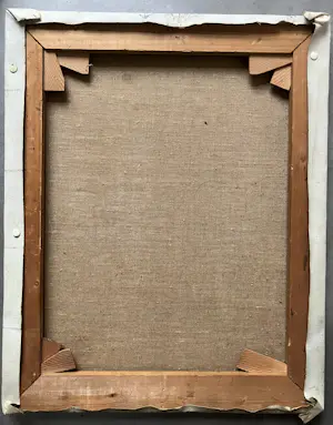 Arnout Colnot - Dorpsgezicht met beek in winter - Olieverf op canvas kopen? Bied vanaf 150!