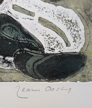 Jeanne Bieruma Oosting - Mossels en mandarijnen, reliëfets met aquatint kopen? Bied vanaf 175!