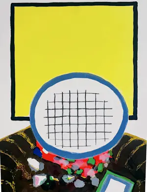 Roger Raveel - Dubbende man - Litho - Gesigneerd - 78,5x56,5 cm - 1982 kopen? Bied vanaf 1750!