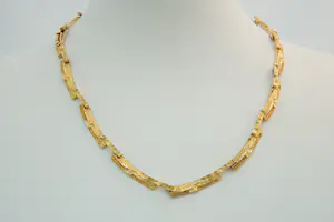 15 - door Björn Weckström voor Lapponia ontworpen 14Krt geelgouden halssierraad kopen? Bied vanaf 1690!