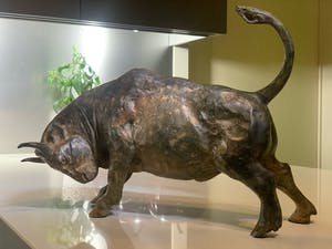 Pierre Chenet - Bronzen stier kopen? Bied vanaf 300!