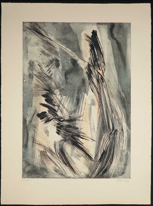 Anna Staritsky - Lot van twee etsen/aquatints, Abstracte voorstelling kopen? Bied vanaf 1!