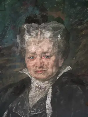 Therese Schwartze - Portret van Douairière F. Lichtenstern kopen? Bied vanaf 250!