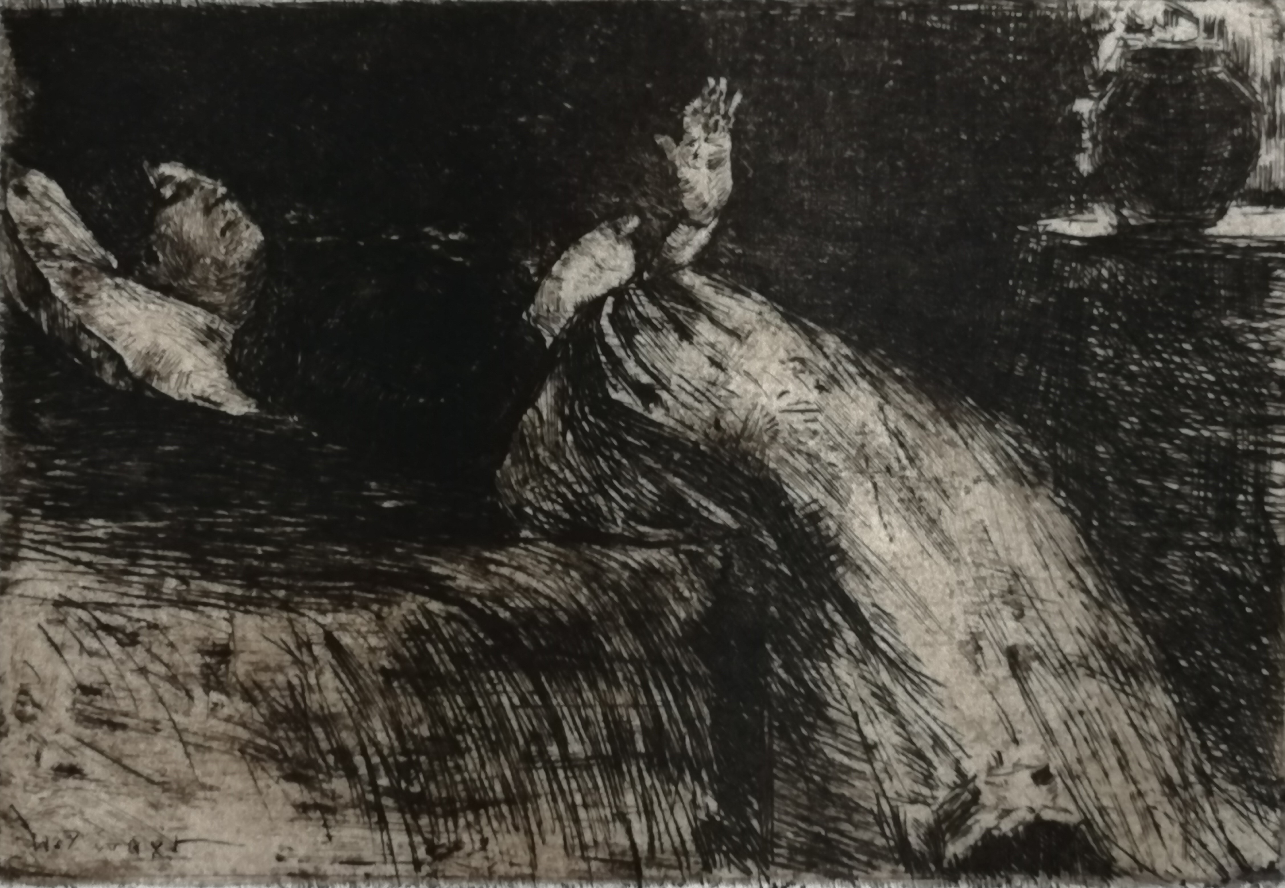 Willem de Zwart - Liggende vrouw kopen? Bied vanaf 30!