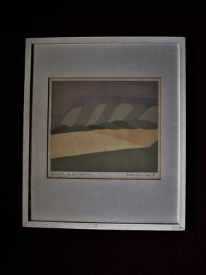 Harr Scheffer - Karakteristiek Litho Zeer bep. Oplage "Landschap Prinsendijk" gesigneerd kopen? Bied vanaf 10!