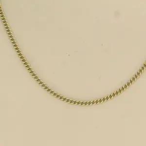 14k geel gouden collier - 45 cm kopen? Bied vanaf 90!