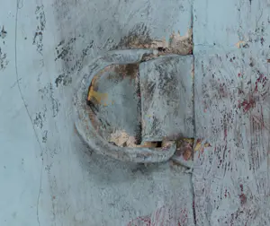 Niet of onleesbaar gesigneerd - Olieverf op industrieel zeil, Vers 4 (Zeer groot) kopen? Bied vanaf 1!