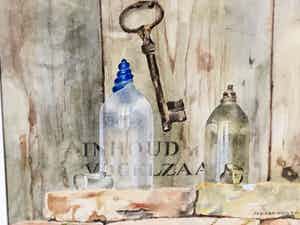 Jos van den Berg - Inhoud vogelzaa verkocht voor € 45!