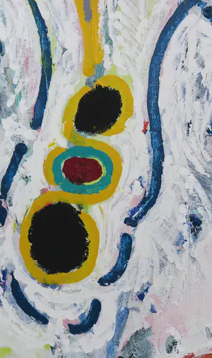 Cecile van der Heiden - Acryl op doek, Zonder titel (Zeer groot) kopen? Bied vanaf 1!