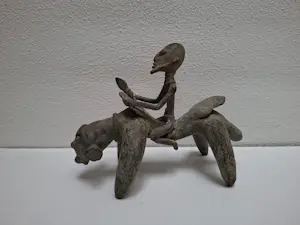 Dogon - Dogon ruiter op mythisch dier kopen? Bied vanaf 25!