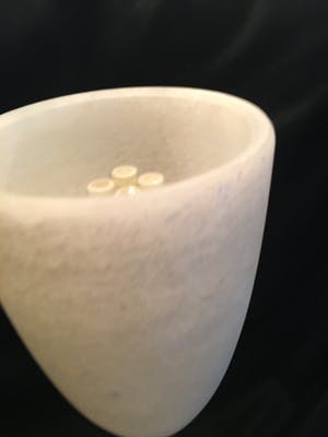 A. Pegasan - Prachtige zware alabast lamp kopen? Bied vanaf 50!