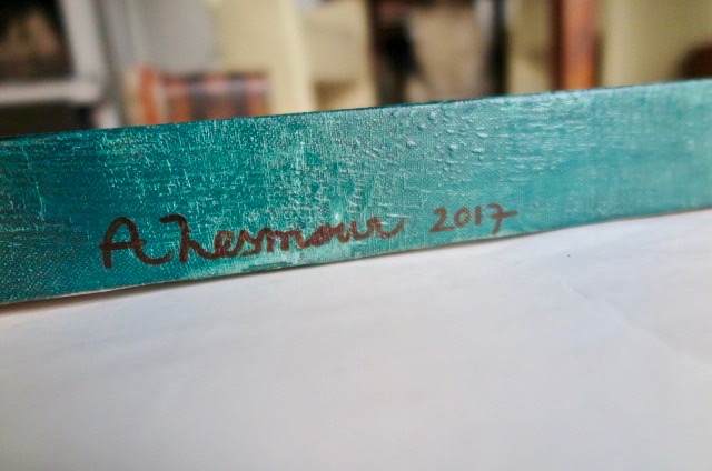 Niet of onleesbaar gesigneerd - Moving between the pattern - 3D - Gesigneerd A. Lesmour (?) kopen? Bied vanaf 1!