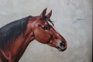 Otto Eerelman - Chromolithografie Het Mecklemburgsche paard kopen? Bied vanaf 150!