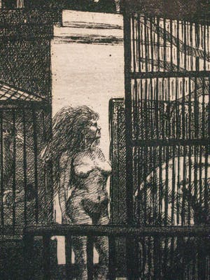 Niet of onleesbaar gesigneerd - Dierentuin kopen? Bied vanaf 1!