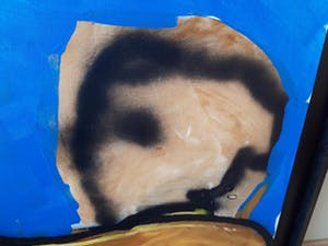 Herman Brood - laatste schilderij uit 2001, gesigneerd en ingelijst + HB-M certificaat kopen? Bied vanaf 2200!