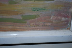 Alphons Winters - La Crau, Provence, 1958 - schilderij kopen? Bied vanaf 50!