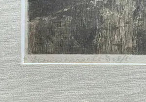 Jan Sirks - Ets - Vrouwenregt Delft kopen? Bied vanaf 45!