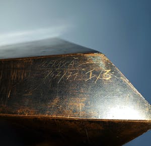 Nato Frascà - Pyramide-achtig object, brons kopen? Bied vanaf 300!