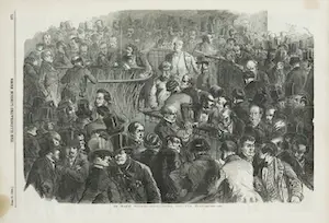 Niet of onleesbaar gesigneerd - Lot van drie prenten uit The Illustrated London News kopen? Bied vanaf 1!