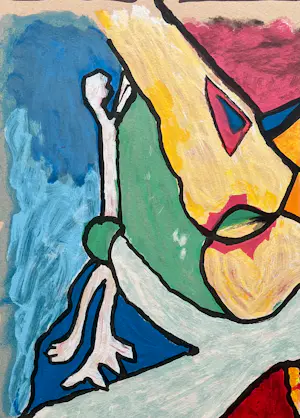 Herman Krikhaar - Handgesigneerde zeefdruk | 1995 kopen? Bied vanaf 50!