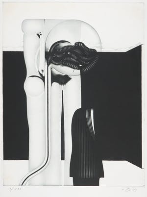 Gerd van Dulmen - Ets, Zonder titel kopen? Bied vanaf 1!