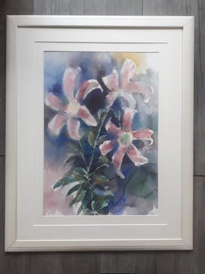 Hen Euverman - Bloemstilleven. (groot) kopen? Bied vanaf 95!