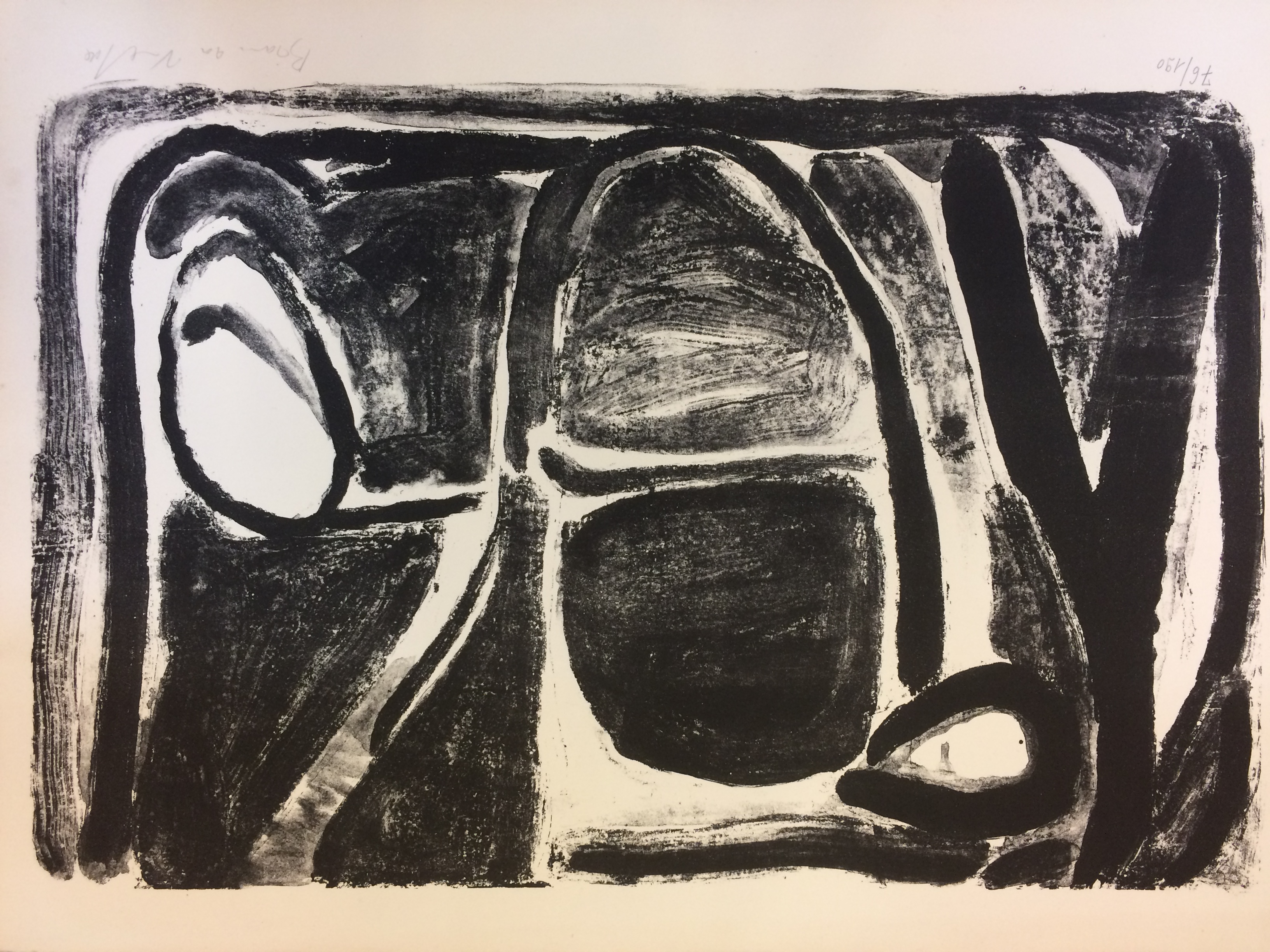 Bram van Velde - Prent 190 verkocht voor € 245!