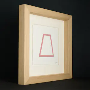 Sol LeWitt - Seltene Siebdruck „Five Geometric Figures in Five Colors“ - fachmännisch gerahmt kopen? Bied vanaf 980!