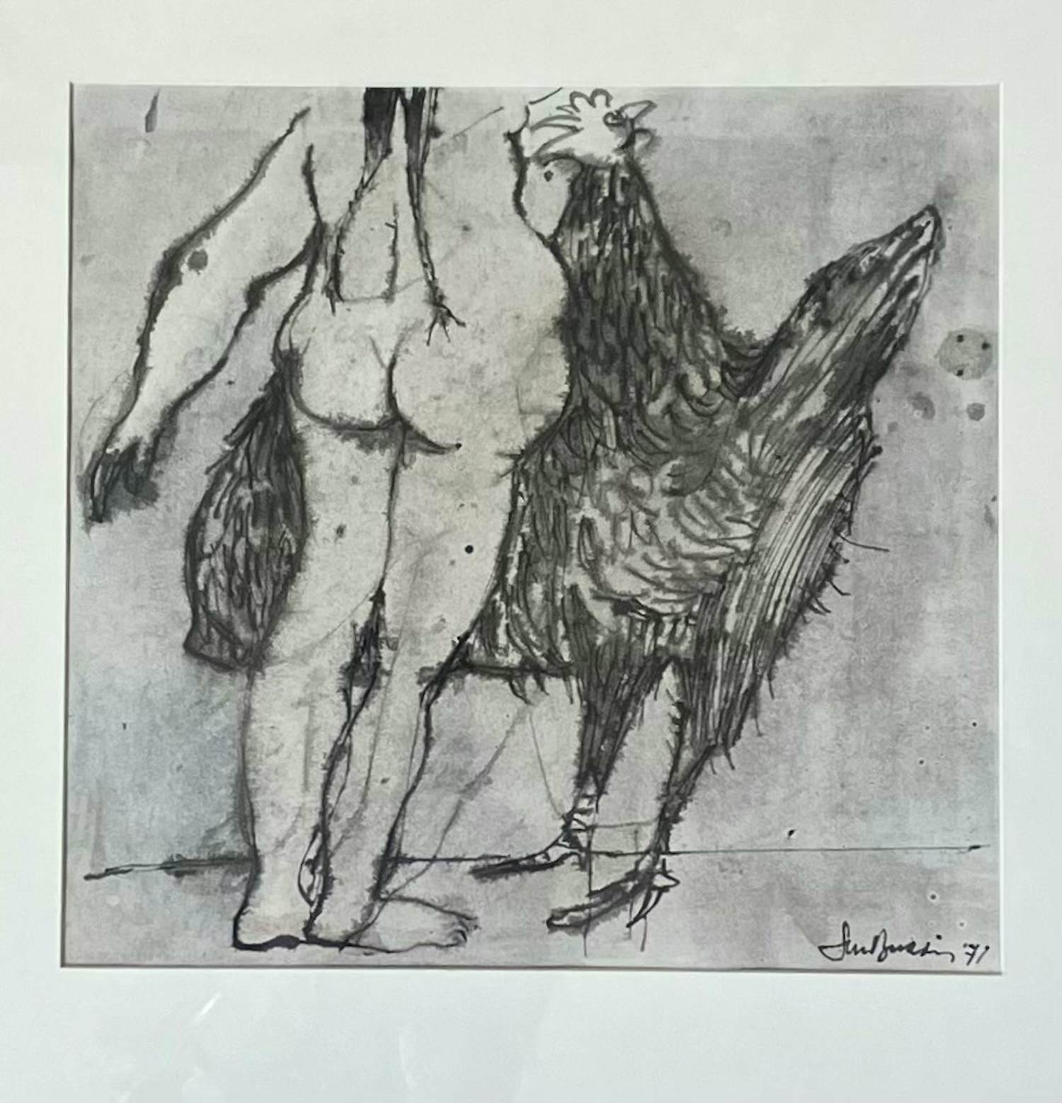 Jan Budding - zonder titel verkocht voor € 50!